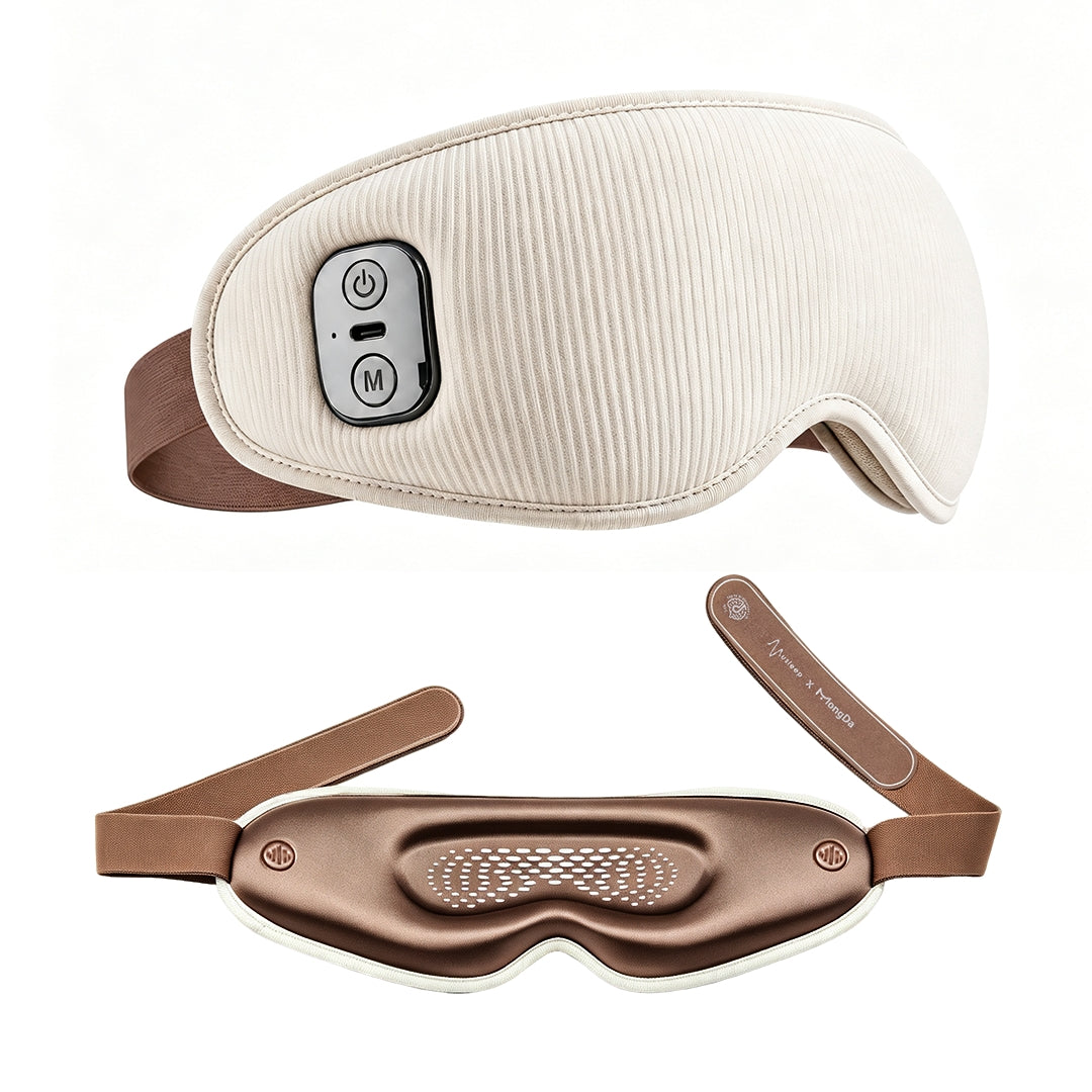 Smart sleep mask for creating a relaxing nighttime routine