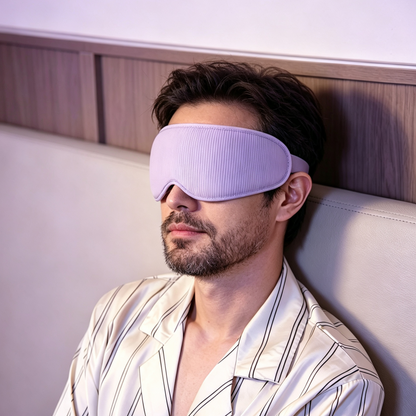 Smart sleep mask with built-in sleep sounds and Bluetooth audio