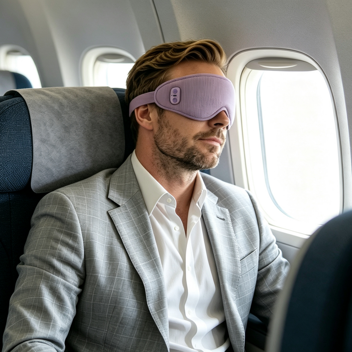 MongDa V3 sleep mask for travel and long-haul flights