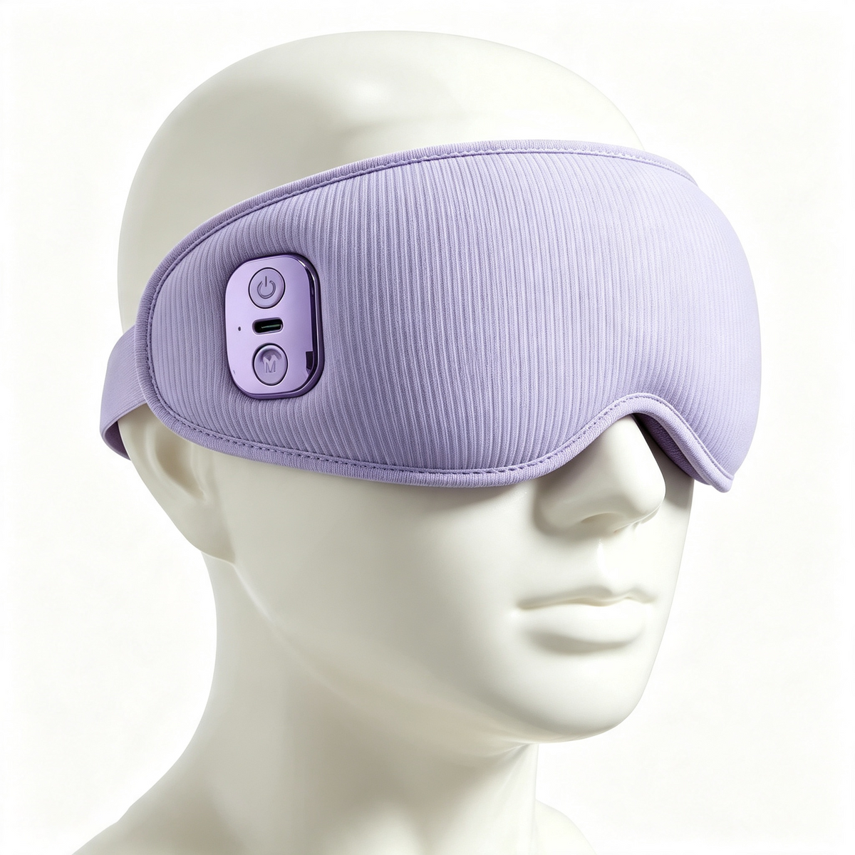 Smart sleep mask for creating a relaxing nighttime routine