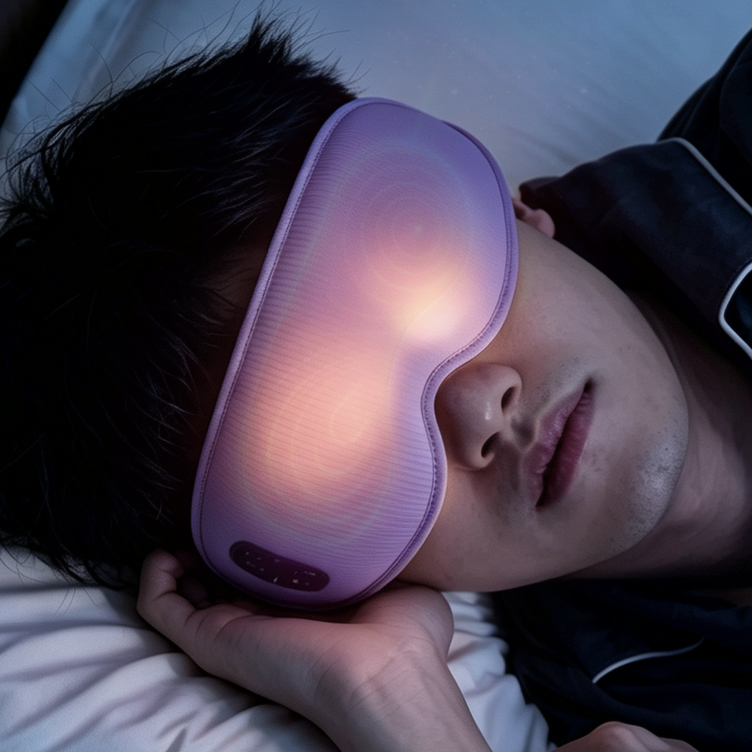 MongDa V3 sleep mask with gentle heat for tired eyes
